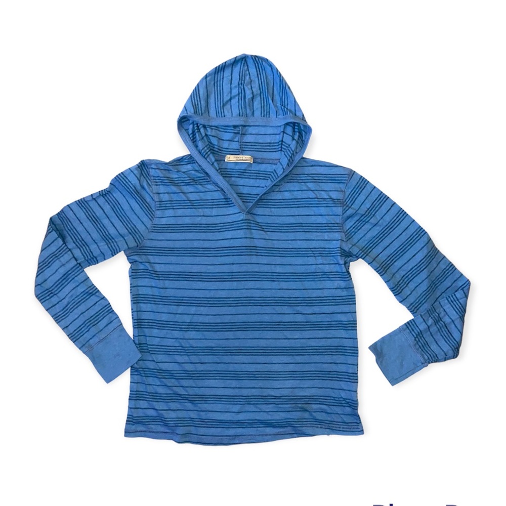 Threads 4 thought men’s hooded long sleeve shirt